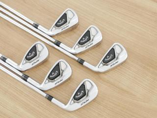 Iron set : Callaway : ชุดเหล็ก Callaway APEX DCB Forged (ปี 2022) มีเหล็ก 5-Pw (6 ชิ้น) ก้านเหล็ก NS Pro 750 Neo Flex S