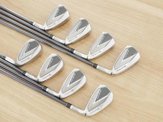 Iron set : Taylormade : ชุดเหล็ก Taylormade Stealth (ออกปี 2022 Japan Spec.) มีเหล็ก 5-Pw,Aw,Sw (8 ชิ้น) ก้านกราไฟต์ Mitsubishi Tensei TM60 Flex R