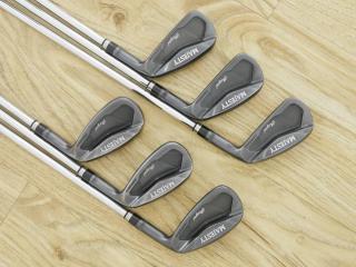 Iron set : Maruman : ชุดเหล็ก Maruman Majesty Royal Black Forged (ปี 2021 รุ่นท๊อป หายาก) มีเหล็ก 5-Pw (6 ชิ้น) ก้านเหล็ก NS Pro ZELOS 7 Flex R
