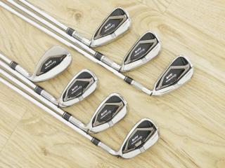 Iron set : Taylormade : ชุดเหล็ก Taylormade M4 (รุ่นปี 2019 Japan Spec) มีเหล็ก 5-Pw,Sw (7 ชิ้น) ก้านเหล็ก 90 Flex R