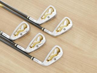 Iron set : **ก้าน 3 ดาว** ชุดเหล็ก Honma Beres IS-02 (หน้าเด้ง Forged) มีเหล็ก 7-11 (5 ชิ้น เทียบเท่า 6-Pw) ก้าน ARMRQ 6 (49) Flex R (3 ดาว)