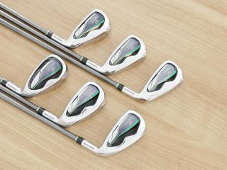 Iron set : Tourstage : ชุดเหล็ก Tourstage PHYZ (ซีรี่ย์ท๊อป ใบใหญ่ ตีง่าย ไกล) มีเหล็ก 5-Pw (6 ชิ้น) ก้านกราไฟต์ Flex R