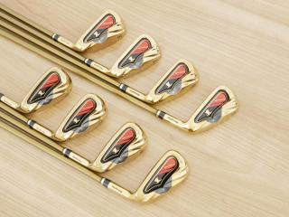 Iron set : Kasco : ชุดเหล็ก Kasco ID Maraging มีเหล็ก 5-Pw,Aw,Sw (8 ชิ้น) ก้านกราไฟต์ Flex R