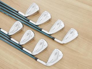 iron_set : ชุดเหล็ก Callaway ELYTE X (ออกปี 2025 ตีง่ายมาก ไกล Japan Spec.) มีเหล็ก 6-Pw,Aw,Gw,Sw (8 ชิ้น) ก้านกราไฟต์ Fujikura VENTUS 5 Flex R