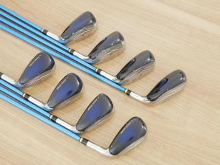 Iron set : Katana : ชุดเหล็กกระเทย Katana Sword SL-Eleven มีเหล็ก 6-12,Sw (8 ชิ้น เทียบเท่า 5-Pw,Aw,Sw) ก้านกราไฟต์ Flex R