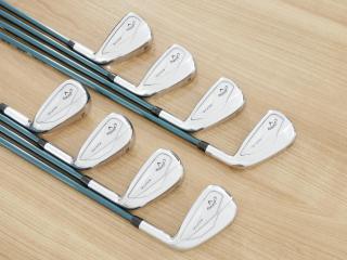 iron_set : ชุดเหล็ก Callaway ELYTE (ออกปี 2025 ตีง่ายมาก ไกล Japan Spec.) มีเหล็ก 6-Pw,Aw,Gw,Sw (8 ชิ้น) ก้านกราไฟต์ Fujikura VENTUS 5 Flex R