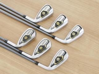 iron_set : ชุดเหล็ก Taylormade Gloire G (รุ่นท๊อปสุด ตีไกลมากๆ เหล็ก 7 Loft 26.5 หน้าเด้ง) มีเหล็ก 7-Pw,Aw,Sw (6 ชิ้น) ก้านกราไฟต์ Flex R