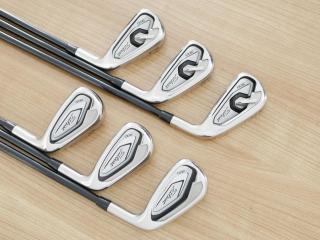 Iron set : Titleist : ชุดเหล็ก Titleist T300 (ออกปี 2019) มีเหล็ก 5-Pw (6 ชิ้น) ก้านกราไฟต์ Mitsubishi KUROKAGE 60i Flex R