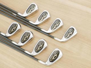 Iron set : XXIO : ชุดเหล็ก XXIO Prime 7 (รุ่นท๊อปสุด ตีง่าย ไกล) มีเหล็ก 5-Pw,Aw,Sw (8 ชิ้น) ก้านกราไฟต์ SP-700 Flex SR