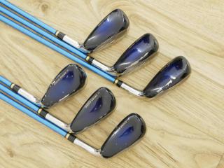 Iron set : ชุดเหล็กกระเทย Katana Sword SL-Eleven มีเหล็ก 7-12 (6 ชิ้น เทียบเท่า 6-Pw,Aw) ก้านกราไฟต์ Flex R