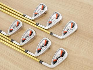 Iron set : Katana : ชุดเหล็ก Katana Sword ATC-589a (หน้าเด้ง) มีเหล็ก 6-Pw,Aw,Sw (7 ชิ้น) ก้านกราไฟต์ Fujikura Speeder 589 Flex SR