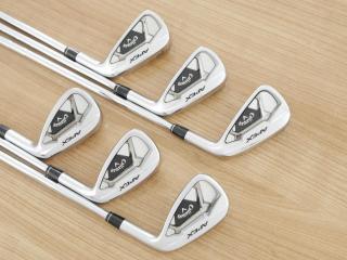Iron set : Callaway : ชุดเหล็ก Callaway APEX Forged (รุ่นปี 2022) มีเหล็ก 5-Pw (6 ชิ้น) ก้านเหล็ก NS Pro 950 NEO Flex S