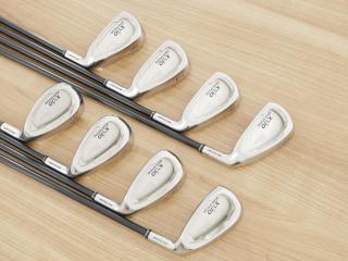 Iron set : XXIO : ชุดเหล็ก XXIO Tour Special (ใบใหญ่ ตีง่าย) มีเหล็ก 5-Pw,Aw,Sw (8 ชิ้น) ก้านกราไฟต์ Flex R