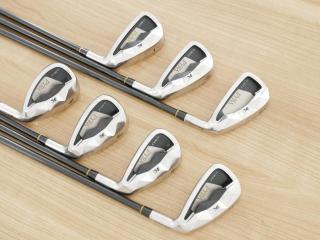 Iron set : Kasco : ชุดเหล็ก Kasco D-Max PYRA มีเหล็ก 5-Pw,Aw (7 ชิ้น) ก้านกราไฟต์ Flex R