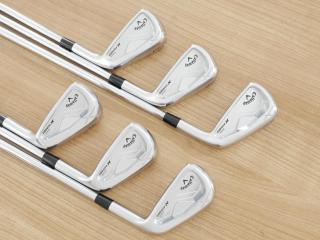Iron set : Callaway : ชุดเหล็ก Callaway X Forged MAX (รุ่นล่าสุด ออกปี 2025) มีเหล็ก 5-Pw (6 ชิ้น) ก้านเหล็ก NS Pro Modus 105 Flex S