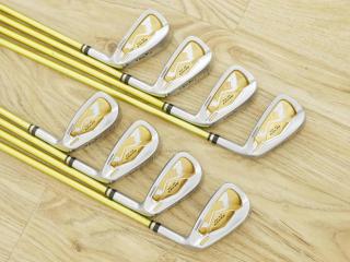 iron_set : **ก้าน 3 ดาว** ชุดเหล็ก Honma Beres IS-03 (หน้าเด้ง Forged) มีเหล็ก 4-11 (8 ชิ้น เทียบเท่า 3-Pw) ก้าน ARMRQ 8 (49) Flex R (3 ดาว)