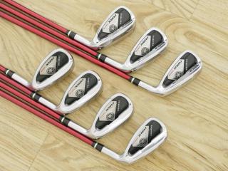 iron_set : ชุดเหล็ก Yamaha Inpres RMX UD+2 (ปี 2016 ตีไกลที่สุด ไกลกว่าเหล็กทั่วไป 2 เบอร์) มีเหล็ก 7-Pw,Aw,As,Sw (7 ชิ้น) ก้านกราไฟต์ Mitsubishi Bassara i50xct Flex R