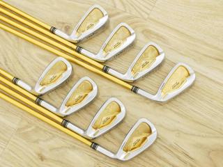 iron_set : **ก้าน 4 ดาว ของใหม่ 3 แสนบาท** ชุดเหล็ก Honma Beres IS-03 (ปี 2015 หน้าเด้ง Forged) มีเหล็ก 4-11 (8 ชิ้น เทียบเท่า 3-PW) ก้าน ARMRQ 8 (54) Flex R (4 ดาว)