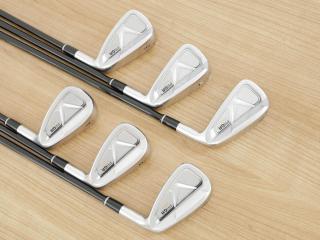 iron_set : ชุดเหล็ก PRGR 05 Forged (รุ่นปี 2023) มีเหล็ก 6-Pw,Aw (6 ชิ้น) ก้านกราไฟต์ Fujikura MCI Flex SR