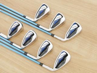 Iron set : Katana : ชุดเหล็ก Katana Sword GS-7 (หน้าเด้ง) มีเหล็ก 6-Pw,Aw,Sw (7 ชิ้น) ก้านกราไฟต์ Fujikura Speeder Five Flex R