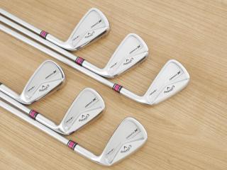 Iron set : Callaway : ชุดเหล็ก Callaway X Forged Star (ออกปี 2024) มีเหล็ก 5-Pw (6 ชิ้น) ก้านกราไฟต์ Fujikura MCI 60 Flex R