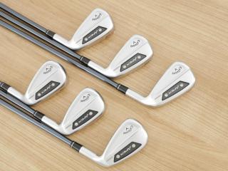 Iron set : Callaway : ชุดเหล็ก Callaway APEX Ai300 Forged (รุ่นล่าสุด ออกปี 2024) มีเหล็ก 5-Pw (6 ชิ้น) ก้านกราไฟต์ UST Mamiya RECOIL DART 6 Flex R