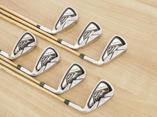 Iron set : Katana : ชุดเหล็ก Katana Sword Sniper AIR (หน้าเด้ง) มีเหล็ก 6-Pw,Aw,Sw (7 ชิ้น) ก้านกราไฟต์ Fujikura Air Speeder Flex R
