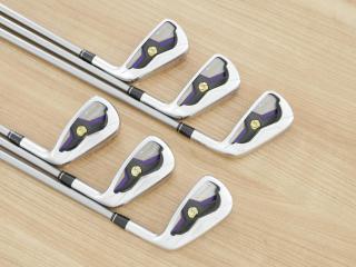 iron_set : ชุดเหล็ก Callaway Legacy V (Forged) มีเหล็ก 5-Pw (6 ชิ้น) ก้านกราไฟต์ Flex SR