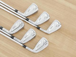 iron_set : ชุดเหล็ก Honma Tour World TW757P (ออกปี 2022) มีเหล็ก 5-Pw (6 ชิ้น) ก้านเหล็ก NS Pro 950 NEO Flex S