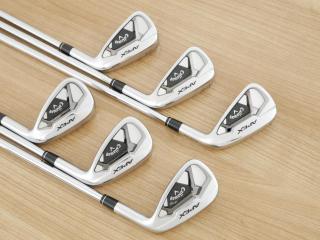 Iron set : Callaway : ชุดเหล็ก Callaway APEX Forged (รุ่นปี 2022) มีเหล็ก 5-Pw (6 ชิ้น) ก้านเหล็ก NS Pro 950 NEO Flex S