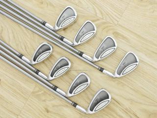 Iron set : Taylormade : ชุดเหล็ก Taylormade Rac CGB (ใบใหญ่ ตีง่าย) มีเหล็ก 5-Pw,Aw,Sw (8 ชิ้น) ก้านกราไฟต์ Flex R