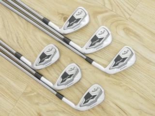 iron_set : ชุดเหล็ก Callaway APEX Forged (ออกปี 2019) มีเหล็ก 5-Pw (6 ชิ้น) สุดยอดก้าน Fujikura Diamond Speeder 6 Flex S