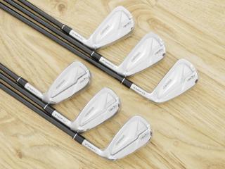 Iron set : **ของใหม่ ยังไม่แกะพลาสติก** ชุดเหล็ก Honma Tour World TW757P (ออกปี 2022) มีเหล็ก 5-Pw (6 ชิ้น) ก้านกราไฟต์ Honma Vizard 50 Flex R