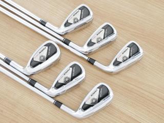 iron_set : ชุดเหล็ก Yamaha Inpres RMX UD+2 (ปี 2017 ตีไกลที่สุด ไกลกว่าเหล็กทั่วไป 2 เบอร์) มีเหล็ก 6-Pw,Aw (6 ชิ้น) ก้านเหล็ก NS Pro Modus 120 Flex S