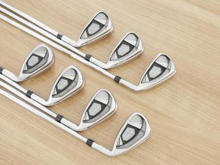 Iron set : Callaway : ชุดเหล็ก Callaway Rogue Star CF18 (ออกปี 2018 ตีง่าย ไกลมากๆ) มีเหล็ก 5-Pw,Sw (7 ชิ้น) ก้านเหล็ก NS Pro ZELOS 7 Flex S
