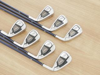 iron_set : ชุดเหล็ก Callaway Rogue ST Max Fast (ออกปี 2022 ตีง่ายที่สุด ไกลสุดของ Callaway) มีเหล็ก 5-Pw,Aw (7 ชิ้น) ก้านกราไฟต์ Mitsubishi VANQUICH 5 Flex S