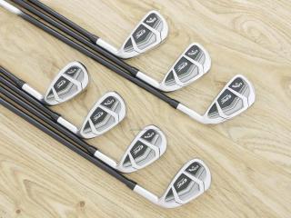 Iron set : Callaway : ชุดเหล็ก Callaway EPIC Star (ปี 2018 หน้าเด้ง โกงองศา ตีไกลมากๆ) มีเหล็ก 6-Pw,Aw,Gw (7 ชิ้น) ก้านกราไฟต์ Fujikura Speeder Evolution Flex SR