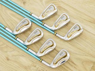 iron_set : ชุดเหล็ก Honma Beres IS-06 Forged (ปี 2019) มีเหล็ก 5-11 (7 ชิ้น เทียบเท่า 4-Pw) ก้าน ARMRQ X (43) Flex R (2 ดาว)