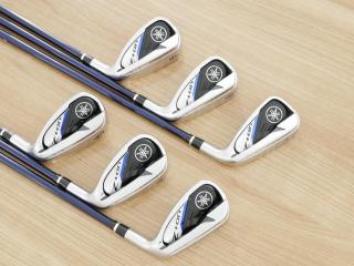 Iron set : Yamaha : ชุดเหล็ก Yamaha Inpres UD+2 (ออกปี 2021 ตีไกลที่สุด ไกลกว่าเหล็กทั่วไป 2 เบอร์ หน้าเด้ง COR 0.822) มีเหล็ก 7-Pw,Aw,As (6 ชิ้น) ก้านกราไฟต์ Fujikura Air Speeder M421i Flex R