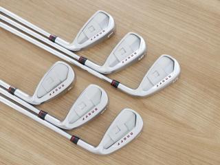iron_set : ชุดเหล็ก Daiwa OnOff AKA (ออกปี 2022 ตีง่าย ไกล หน้าเด้ง บางเพียง 1.9 มิล) มีเหล็ก 5-Pw (6 ชิ้น) ก้านเหล็ก NS Pro Modus 105 Flex S