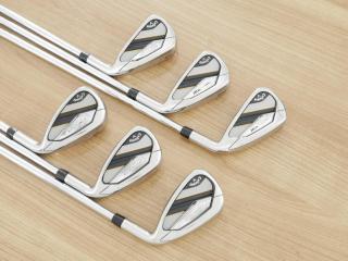 iron_set : ชุดเหล็ก Callaway Mavrik (ปี 2020 ตีง่าย ไกลมากๆ) มีเหล็ก 5-Pw (6 ชิ้น) ก้านเหล็ก NS Pro Zelos 7 Flex S