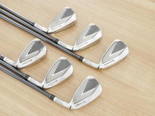 iron_set : ชุดเหล็ก Taylormade Stealth (ออกปี 2022 Japan Spec.) มีเหล็ก 5-Pw (6 ชิ้น) ก้านกราไฟต์ Mitsubishi Tensei TM60 Flex R