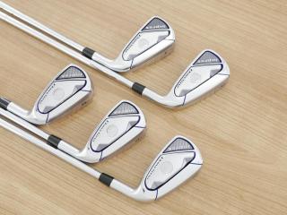 iron_set : ชุดเหล็ก Yamaha Inpres DriveStar (ออกปี 2023 ตีไกลที่สุด ไกลกว่าเหล็กทั่วไป 2 เบอร์ หน้าเด้งมากๆ) มีเหล็ก 6-Pw (5 ชิ้น) ก้านเหล็ก NS Pro 850 Neo Flex S