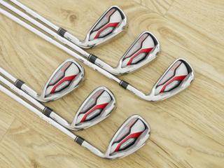 Iron set : Taylormade : ชุดเหล็ก Taylormade Aero Burner (ตีง่ายมาก) มีเหล็ก 5-Pw (6 ชิ้น) ก้านเหล็ก Flex S