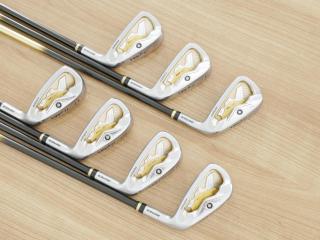 Iron set : Honma : ชุดเหล็ก Honma Beres IS-02 (หน้าเด้ง Forged) มีเหล็ก 5-11 (7 ชิ้น เทียบเท่า 4-Pw) ก้าน ARMRQ 6 (49) Flex R (2 ดาว)