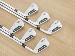 Iron set : Callaway : ชุดเหล็ก Callaway APEX Pro Forged (ออกปี 2024) มีเหล็ก 5-Pw (6 ชิ้น) ก้านเหล็ก NS Pro Modus 105 Flex S