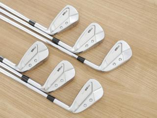 Iron set : PRGR : **มีตำหนิ** ชุดเหล็ก PRGR TUNE 05 OS Forged (ออกปี 2019) มีเหล็ก 5-Pw (6 ชิ้น) ก้านเหล็ก Dynamic Gold 120 S200