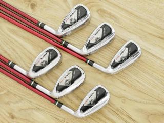 iron_set : ชุดเหล็ก Yamaha Inpres RMX UD+2 (ปี 2016 ตีไกลที่สุด ไกลกว่าเหล็กทั่วไป 2 เบอร์) มีเหล็ก 7-Pw,Aw,As (6 ชิ้น) ก้านกราไฟต์ Mitsubishi Bassara i50xct Flex R