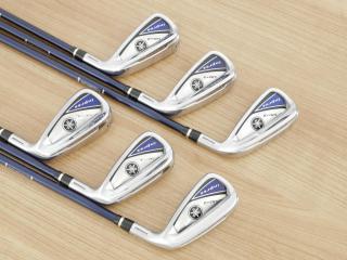 Iron set : Yamaha : ชุดเหล็ก Yamaha Inpres UD+2 (ออกปี 2019 ตีไกลที่สุด ไกลกว่าเหล็กทั่วไป 2 เบอร์ หน้าเด้ง COR 0.822) มีเหล็ก 5-Pw (6 ชิ้น) ก้านกราไฟต์ Flex R
