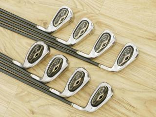 Iron set : XXIO : ชุดเหล็ก XXIO Prime 7 (รุ่นท๊อปสุด ตีง่าย ไกล) มีเหล็ก 5-Pw,Aw,Sw (8 ชิ้น) ก้านกราไฟต์ SP-700 Flex R